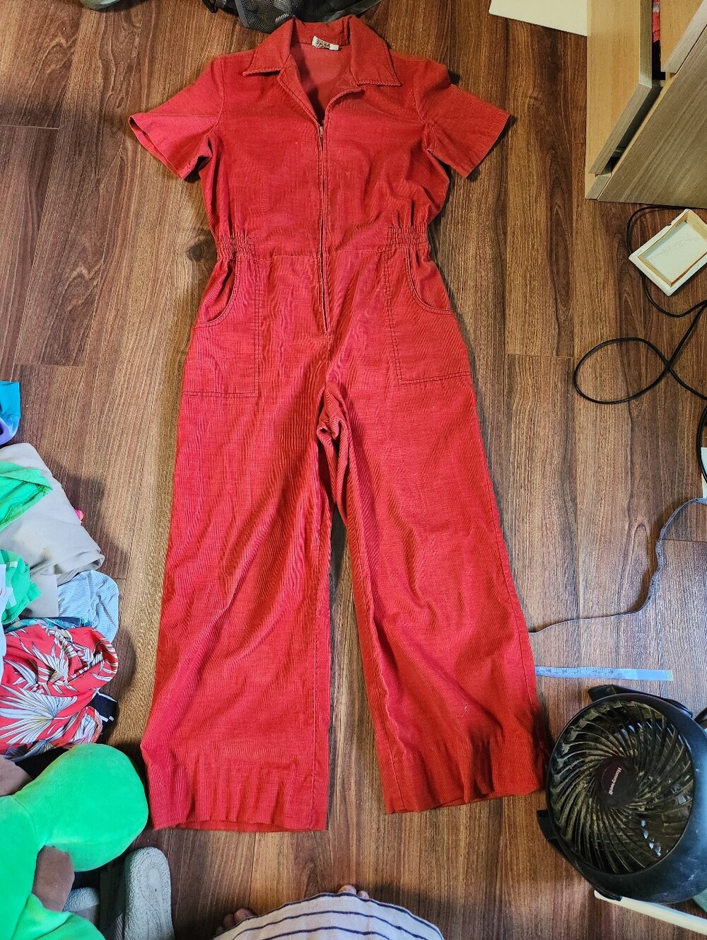 Vintage 70s Corduroy Jumpsuit
